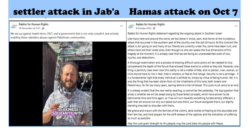 Israeli NGOs: The Pogrom They Saw and the One They Didn't